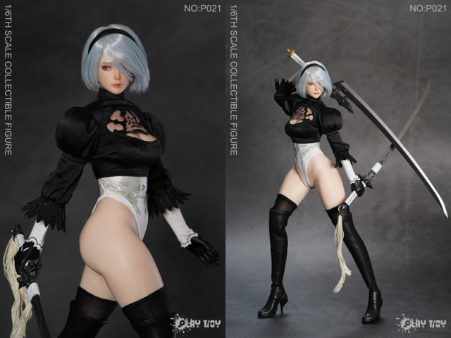 PLAYTOY】P021 1/6 ロボット女戦士 1/6スケール シームレス女性ボディ