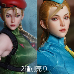 PLAY TOY P020-A　グリーン　キャミィ風　シームレスフィギュア PLAY TOY P020 Street Fighter Cammy A Green Clothes Ver 1/6