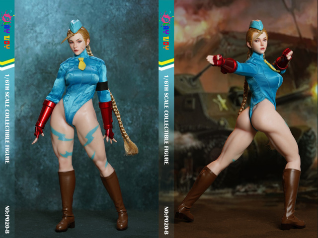 PLAYTOY】P020-A/B 1/6 格闘女戦士 1/6スケール シームレス女性