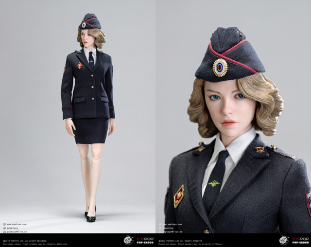 POPtoys】EX056 1/6 Russian Police Corps Police Woman ロシア警察