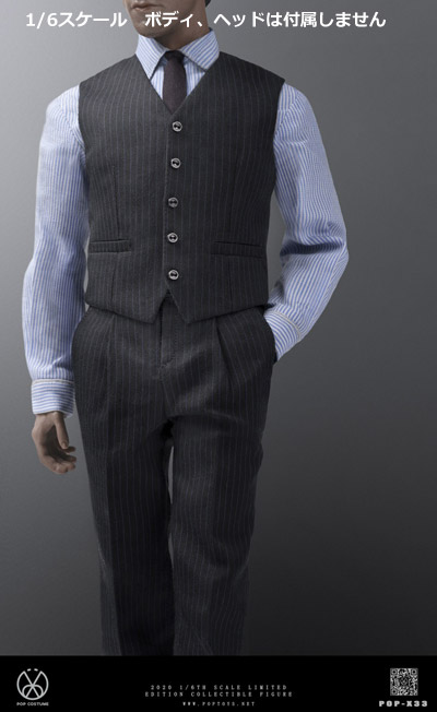POPtoys】X33 Men's Suit Western-style clothes suit 1/6
