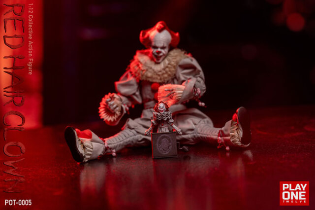 PLAY ONE TWELVE】POT-0005 1/12 Red Hair Clown レッドヘアクラウン