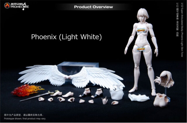 PROMECORE】PR01A/B/C/D 1/12 Phoenix Female Super Articulated Body