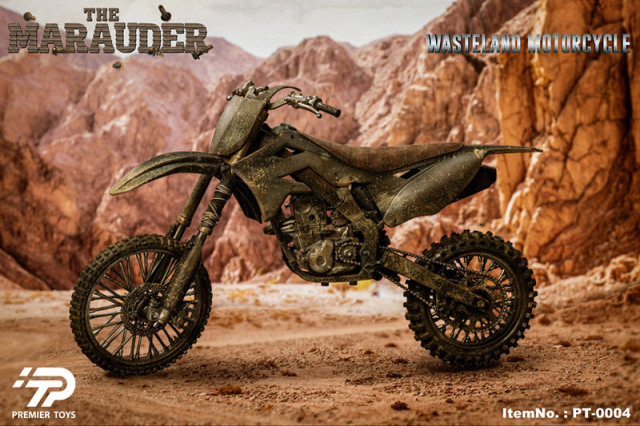 PremierToys】PT0004B 1/6 Dirt Style Deco Wasteland Motorbike for
