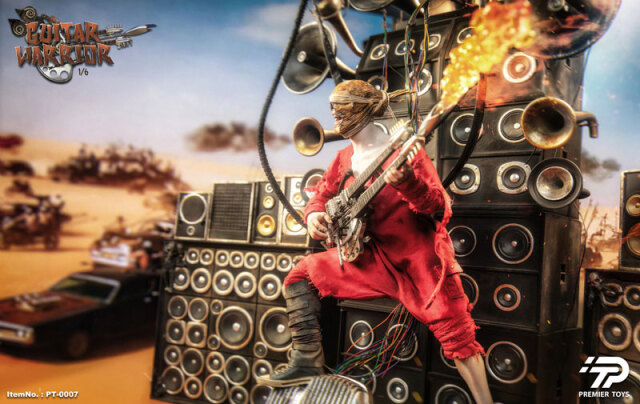 PremierToys】PT0007A 1/6 Guitar Warrior DELUXE VERSION ギター