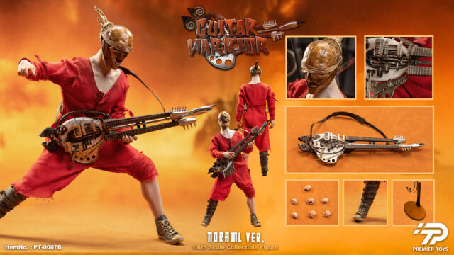 PremierToys】PT0007B 1/6 Guitar Warrior NORMAL VERSION ギター