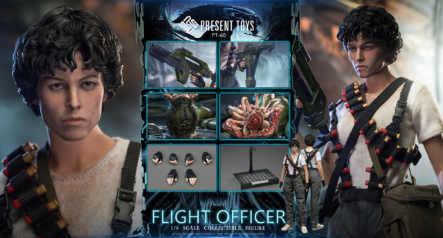 PRESENT TOYS】PT-sp60 1/6 Flight officer 1/6スケール女性フィギュア