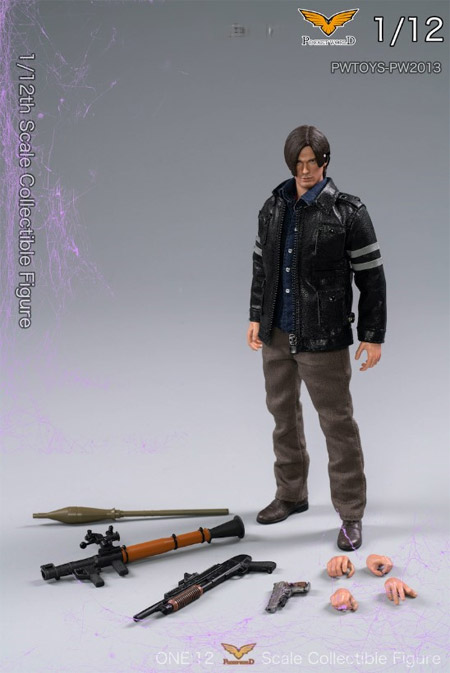 PWTOYS】POCKET WORLD PW2013 1:12 LEONald ゾンビハンター 1/12