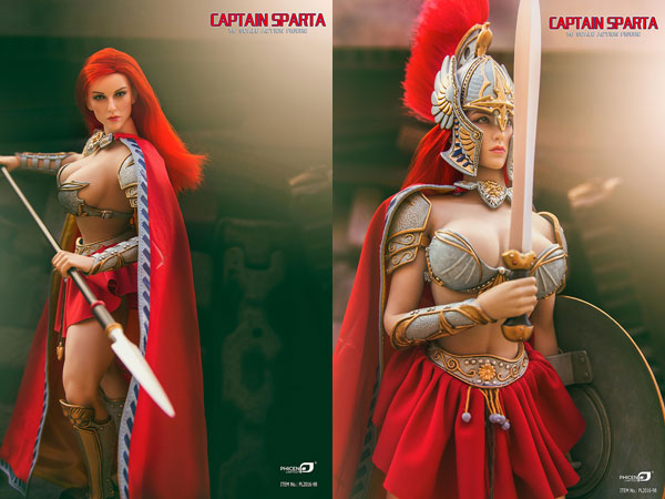 Phicen】PL2016-98 Captain Sparta 1/6th Scale Action Figure