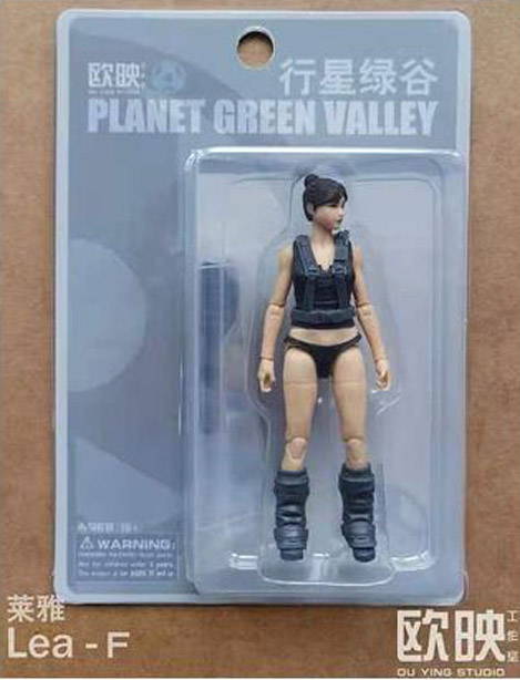 OUYING STUDIO】1/18 PLANET GREEN VALLEY 行星緑谷 Female BODY