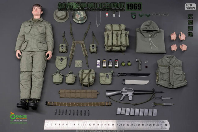 QORANGE QOTOYS】QOM-1035 1/6 Vietnam War 101st Airborne