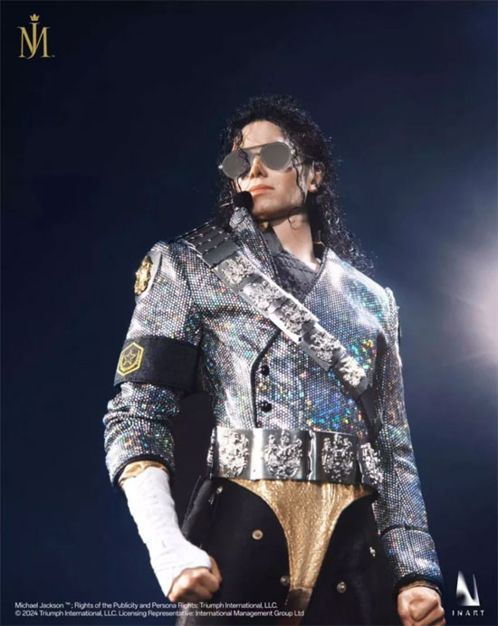 INART】Queen studios QS-A012 1/6 Michael Jackson Hair