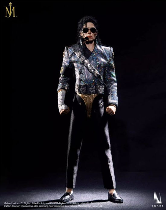 INART】Queen studios QS-A012 1/6 Michael Jackson Hair