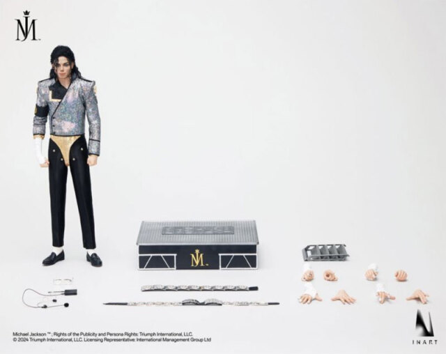 INART】Queen studios QS-A012 1/6 Michael Jackson Hair