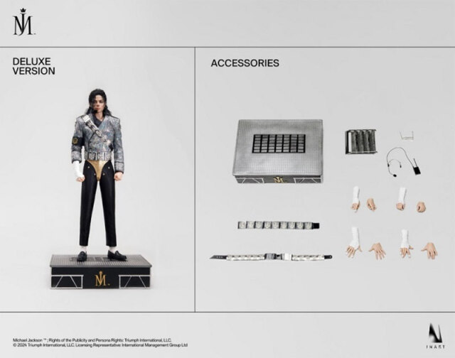 INART】Queen studios QS-A012 1/6 Michael Jackson Hair Transplant