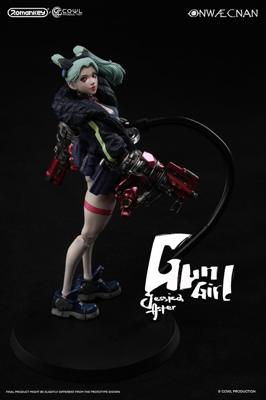 Romankey X COWL】RC003R 1/12 Series 1 Gun Girl Jessica Aster