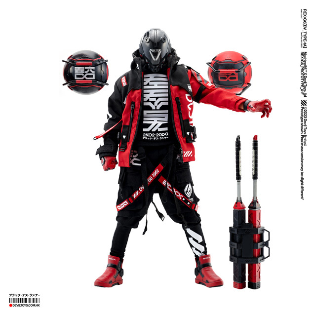 deviltoyshk M56XDEVILTOYS REX-G7 ソフビ REX-G7 “MALWARE_01” OG Black After our milestone “MALWARE_01