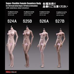 TBLeague】Super-Flexible Female Seamless Bodies not head S24A S25B