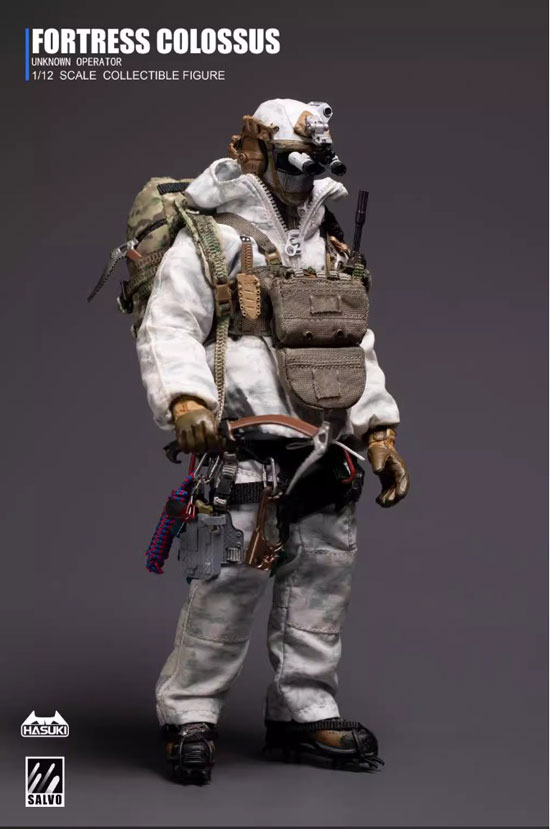 HASUKI】SA03 1/12 SALVO FORTRESS COLOSSUS UNKNOWN OPERATOR 1/12