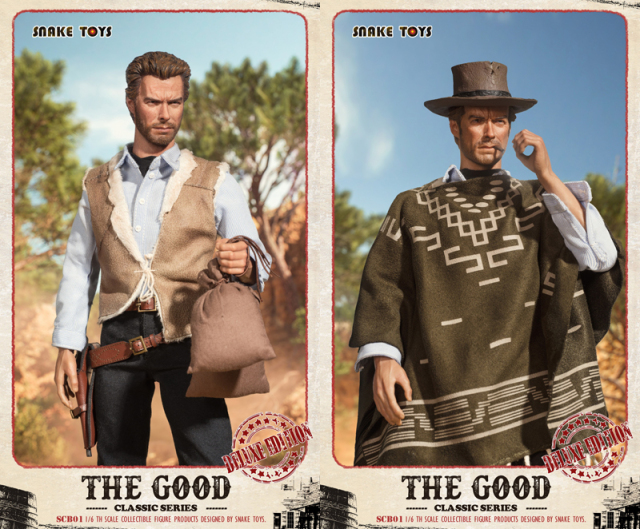 SNAKE TOYS】SCB01 1/6 Classic Series The Good Deluxe Edition