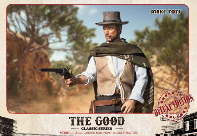 SNAKE TOYS】SCB01 1/6 Classic Series The Good Deluxe Edition
