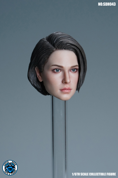 SUPER DUCK 1/6 フィギュア ヘッド TBLeague SDDX04 在庫1送料無料)眼球可動) 1/6 女性 ヘッド SUPER DUCK ペール 素