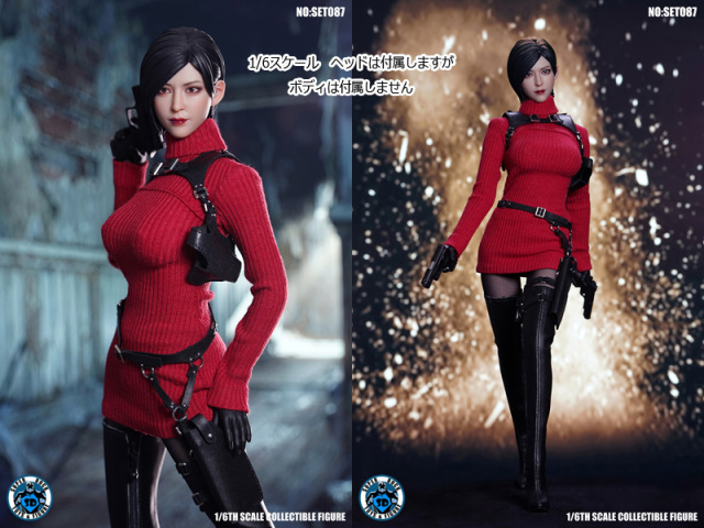 SUPERDUCK】SET087 女性エージェント スパイ 1/6スケール 女性