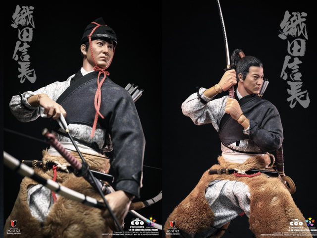 COO】SE122 1/6 SERIES OF EMPIRES ODA NOBUNAGA (HUNTING