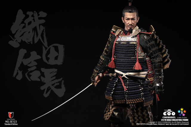 COO】SE123 1/6 SERIES OF EMPIRES ODA NOBUNAGA (COPPER