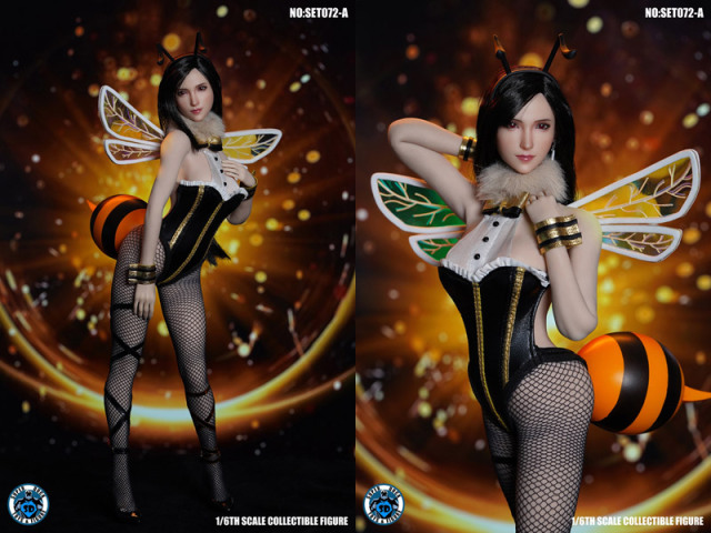 人気定番の Sexy 1/6 A/B SUPERDUCK】SET072 Bee 1/6 蜂ガール Dress クールガール