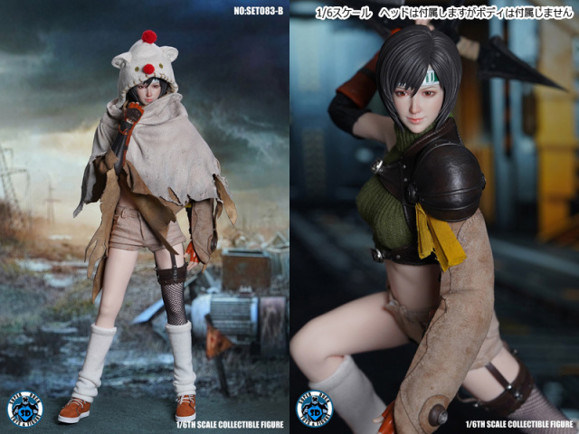 2024新発 SUPERDUCK】SET083B 忍者少女B 1/6スケール 女性ヘッド その他