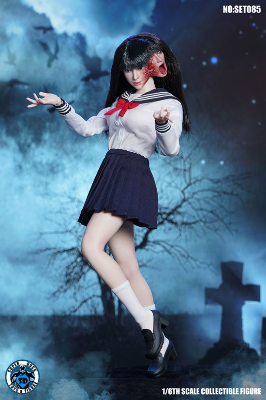 SUPERDUCK】SET085 1/6 Horror Girl ホラーガール 女子高生 1/6