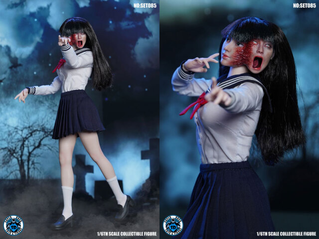 SUPERDUCK】SET085 1/6 Horror Girl ホラーガール 女子高生 1/6