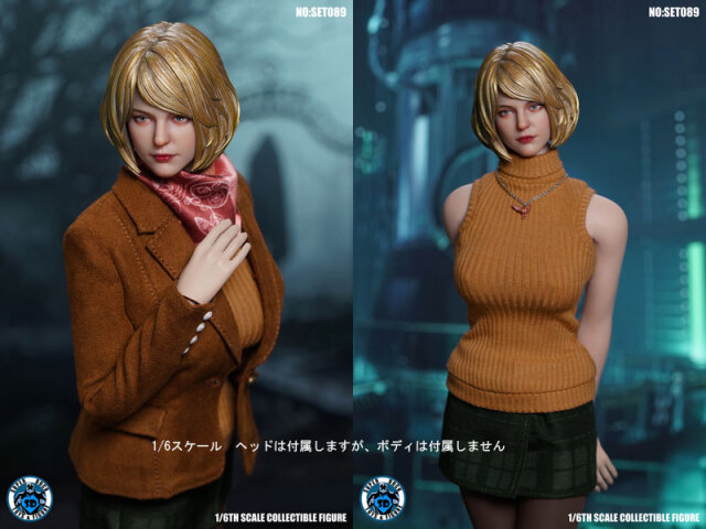 SUPERDUCK】SET089 1/6スケール 女性ヘッド＆コスチュームセット