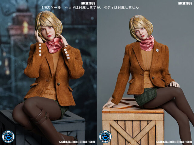 SUPERDUCK】SET089 1/6スケール 女性ヘッド＆コスチュームセット