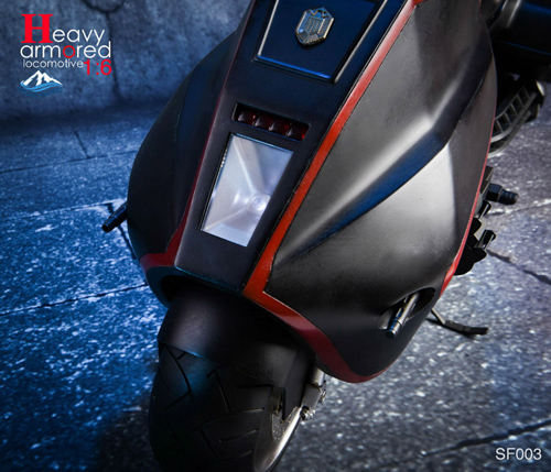 近未来バイクと少女のフィギュア SF SpecialFigures】SFTOYS SF003 1/6 Future Motorbike BLACK 近