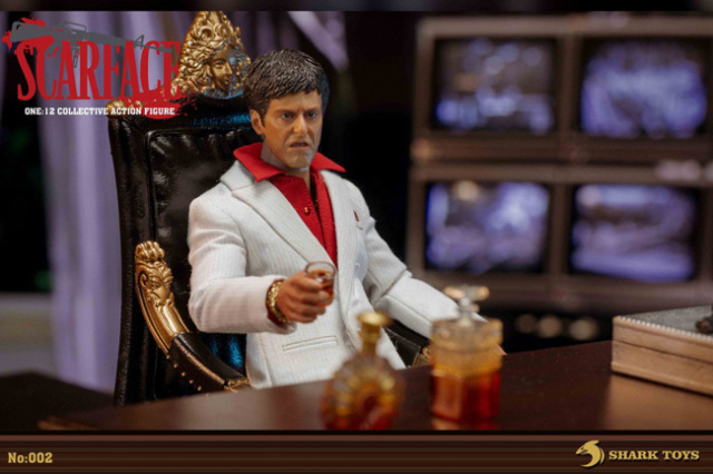 SHARK TOYS】002 SET 1/12 Furious Tony Action Figure DX