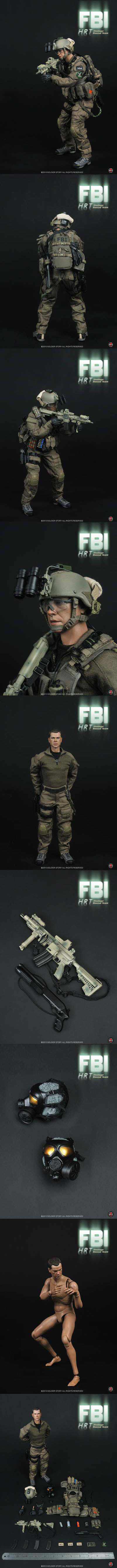 Soldier Story】1/6 FBI HRT Hostage Rescue Team 人質対応部隊