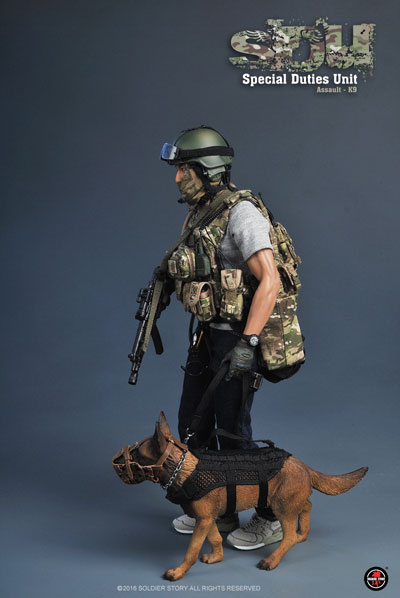 Soldier Story】SS097 1/6 SPECIAL DUTIES UNIT ASSAULT - K9 香港警務 