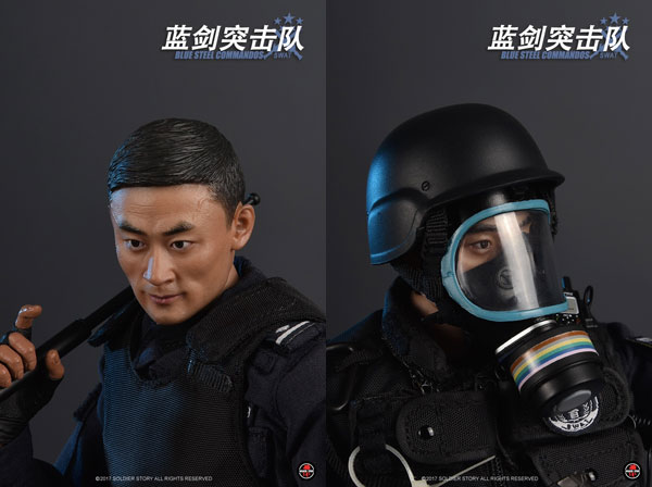 Soldier Story SS099 1/6 ブルースチールコマンド Soldier Story】SS099 1/6 Blue Steel Commandos SWAT ブルー