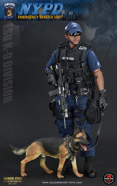 Soldier Story】SS101 1/6 NYPD ESU K-9 DIVISION ニューヨーク市警察