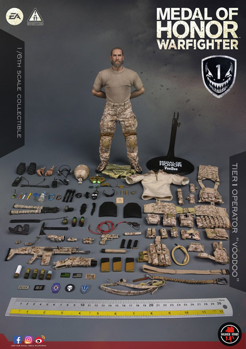 Soldier Story】SS106 1/6 Medal Of Honor Navy SEAL Tier One
