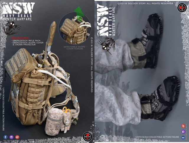 Soldier Story】SS109 1/6 NSW WINTER WARFARE “MARKSMAN” Navy SEALs 
