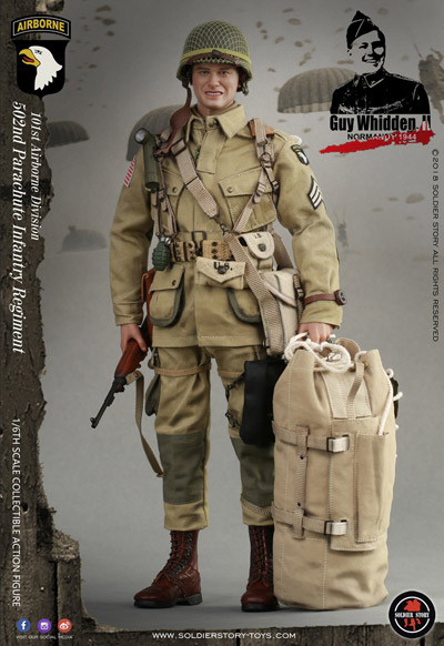 アメリカ陸軍 挺師団 第502歩兵連隊 ガイ・ウドゥン ノルマンディー1944 アメリカ陸軍 挺師団 第502歩兵連隊 ガイ・ウドゥン