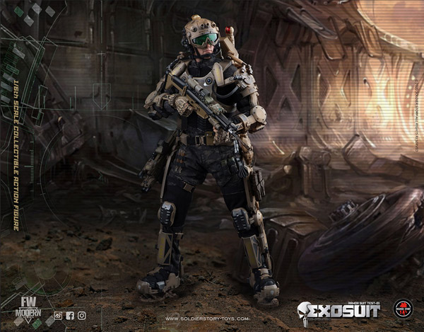 Soldier Story】SS122 1/6 EXO SKELETON ARMOR SUIT TEST-01