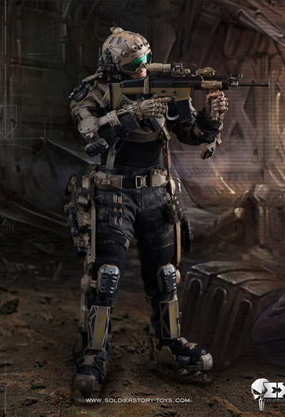 SOLDIER STORY ss122強化外骨格TEST-01 1/6フィギュア SOLDIER STORY ss122強化外骨格TEST-01 1/6フィギュア