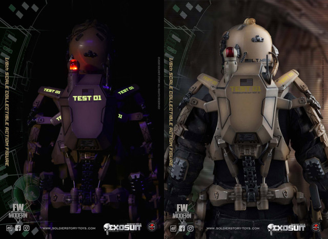 Soldier Story】SS122 1/6 EXO SKELETON ARMOR SUIT TEST-01 エクソ  
