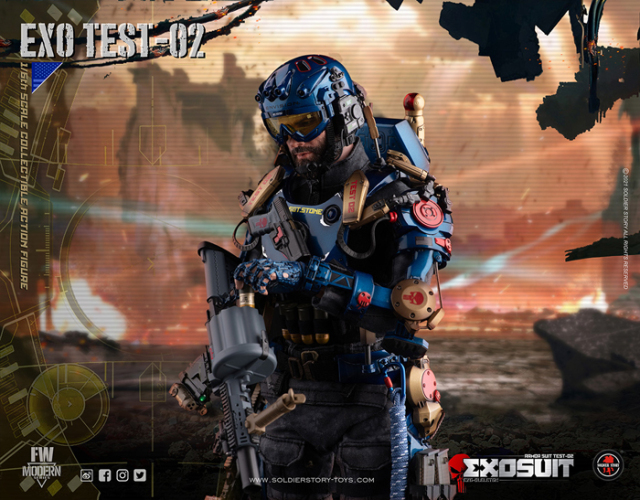 Soldier Story】SS125 1/6 EXO SKELETON ARMOR SUIT TEST-02