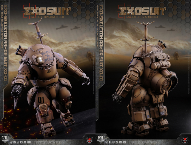 Soldier Story】SSE001 1/18 EXOSUIT EXO Skeleton Armor Suit