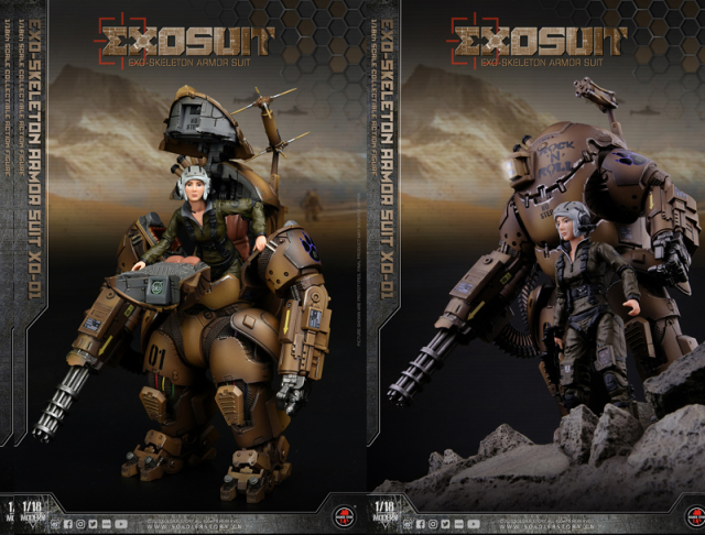 Soldier Story】SSE001 1/18 EXOSUIT EXO Skeleton Armor Suit